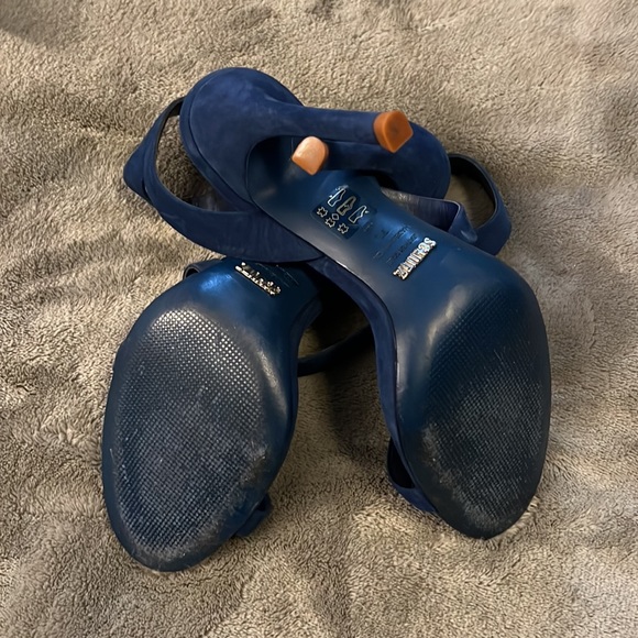Schutz Blue heels - Picture 4 of 4